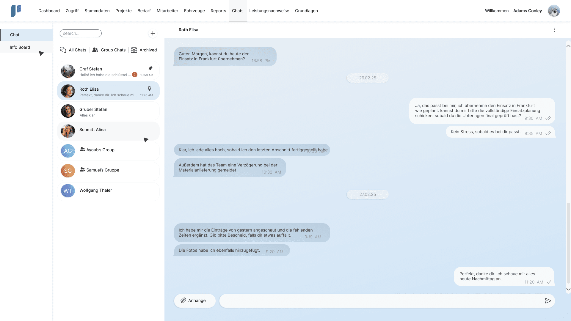 Chat & Kommunikation